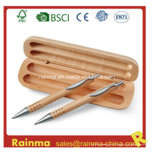 High Qualiy Wooden Twin Pen Set for Gift